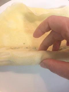 CREPS DE CHAMPIÑONES Y BEICON