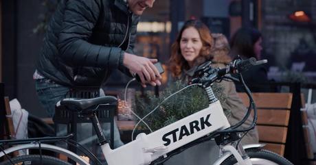 Stark Drive económica bicicleta eléctrica plegable por sólo 399 dólares