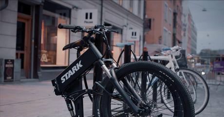 Stark Drive económica bicicleta eléctrica plegable por sólo 399 dólares