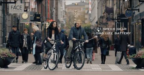 Stark Drive económica bicicleta eléctrica plegable por sólo 399 dólares