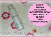 Review Espuma Limpiadora facial Avon Nutra Effects para pieles normales mixtas