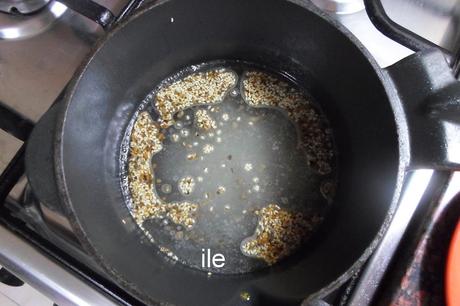 Pickles de mango con especias