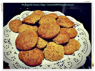 Galletas de miel y naranja