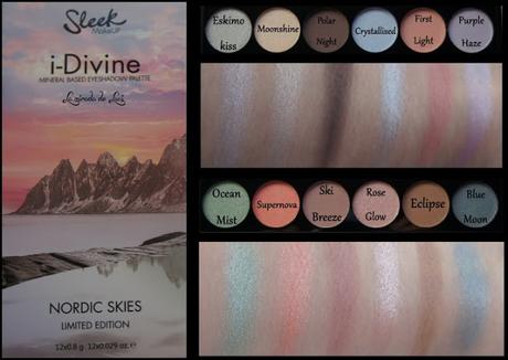 SLEEK, paleta i-Divine, Nordic Skies