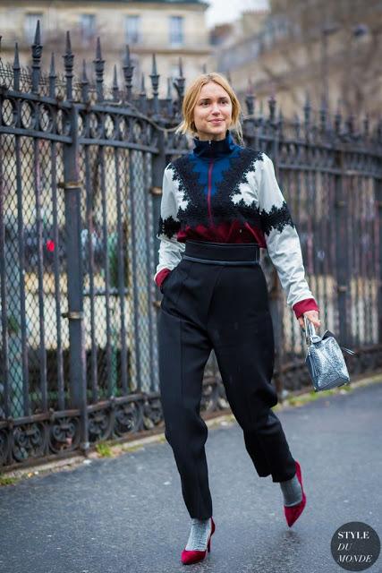 STYLE TIPS; GET OUT YOUR SOCKS.-