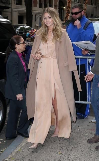 Gigi Hadid coat