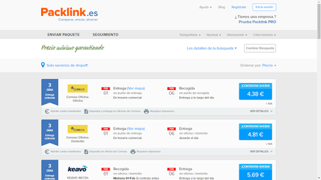 Envía tus paquetes al mejor precio con el único comparador de envíos de paquetería al mejor precio garantizado.