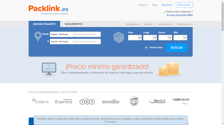 Envía tus paquetes al mejor precio con el único comparador de envíos de paquetería al mejor precio garantizado.