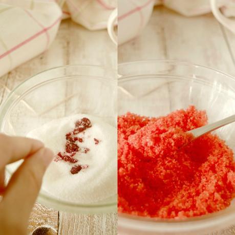 Cómo hacer azúcar glas de colores Cómo hacer azúcar glas de colores