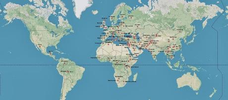 Mapa interactivo que revela la historia genética