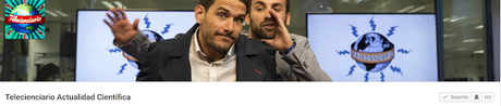 Telecienciario: las noticias de #Ciencia en su formato + Loco por @SantiGarciaCC y @JaSantaolalla