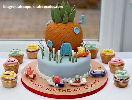 pasteles de quequitos para cumpleaños personajes