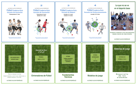 Alfonso Vilachá publica en Amazon sus cuadernos-guías para el entrenamiento en el fútbol base