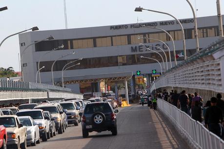 EN VIDEO: Imágenes de la guardia fronteriza custodiando el Río Bravo en Nuevo Laredo