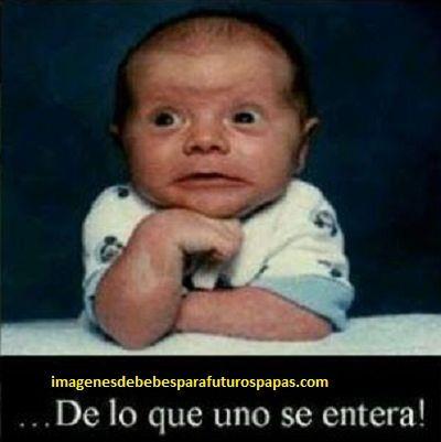 imagenes con frases graciosas de bebes divertidas