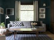 Tendencias: verde oscuro decoración