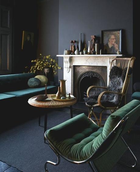 TENDENCIAS: EL VERDE OSCURO EN LA DECORACIÓN