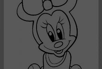 Dibujos para calcar de personajes de Disney bebes - Paperblog