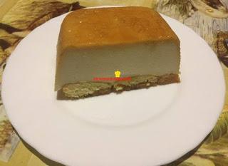 FLAN DE SOBAOS Y QUESO MASCARPONE