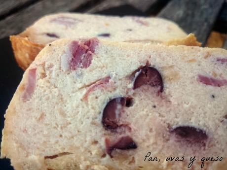 Pudin de queso y bacon (microondas)