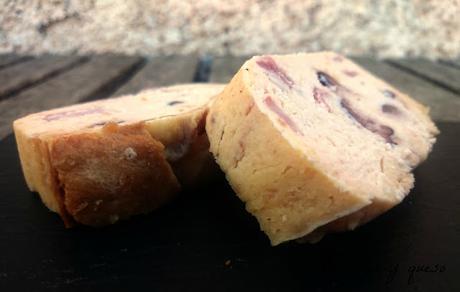 Pudin de queso y bacon (microondas)