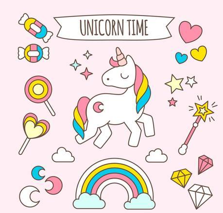 imagen de unicornio cute