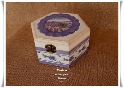 CAJA DE LAVANDA PARA ANA ROSA