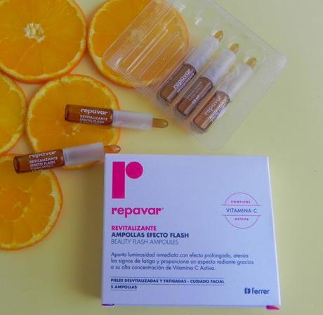 ¿Necesitas un extra de Vitamina C? Repavar Ampollas y Contorno de ojos (reseña)