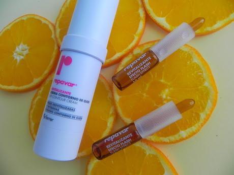 ¿Necesitas un extra de Vitamina C? Repavar Ampollas y Contorno de ojos (reseña)