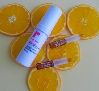 ¿Necesitas un extra de Vitamina C? Repavar Ampollas y Contorno de ojos (reseña)