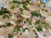 Huevas merluza aliñadas