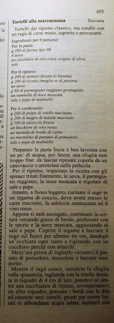 TORTELLI ALLA MAREMMANA - RETO SALADO CRI: TOSCANA