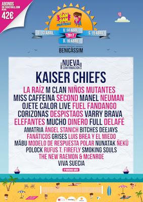 El SanSan Festival 2017 confirma a Kaiser Chiefs