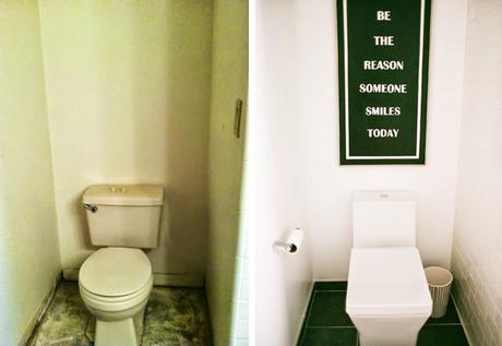 cambio de look radical para el baño