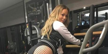 Mariah Carey va al gym vestida así y sus seguidores no paran de burlarse [VIDEOS y FOTO]