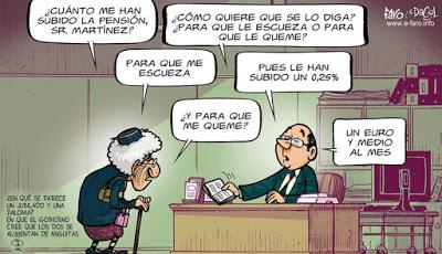 ¡Qué alegría! Me suben la pensión