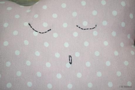 ESTRELLITAS Y NUBE EN ROSA CON TOPITOS. #PROYECTOS EL BLOG DE JESS, SHOP.