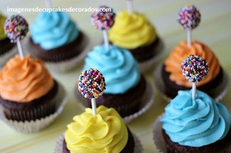 recetas faciles de cupcakes para niños paletas