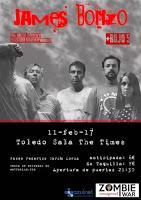 Concierto de James Bonzo y Rojo 5 en Sala The Times