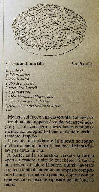 Crostata di Mirtilli - Mini pies de arándanos