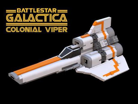 Battlestar Galactica Colonial Viper en Lego Ideas