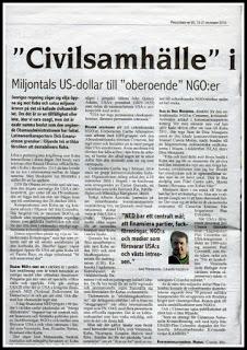 Denunciados fondos de injerencia USA en Cuba por publicación sueca