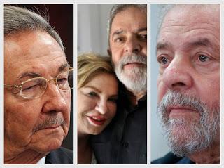 Raúl Castro y líderes; condolencias a Lula da Silva por fallecimiento de su esposa