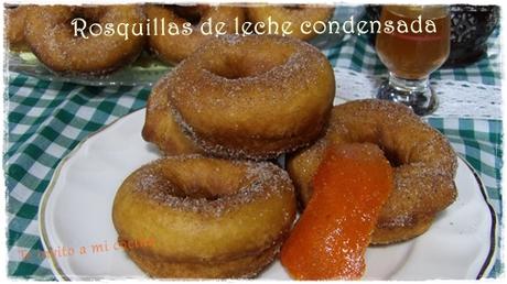 Rosquillas de leche condensada