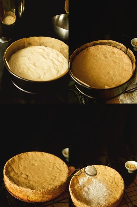 Tarta de Santiago, una chispa de color a la receta tradicional de Ferrán Adriá