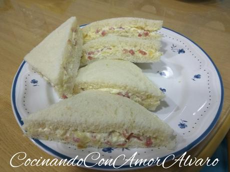 Sándwich Carbonara Rodilla