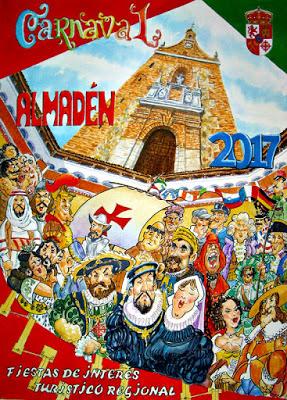 Cartel del Carnaval de Almadén 2017