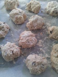 Scones de azafrán