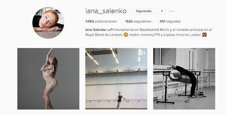 ¿Son las bailarinas las nuevas estrellas de instagram?