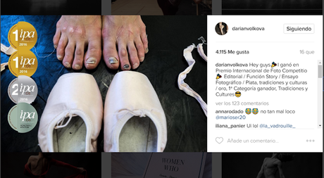 ¿Son las bailarinas las nuevas estrellas de instagram?